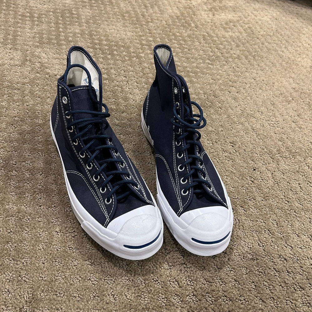 Jack Purcell Signature Blue Canvas Men’s 12 - Picture 2 of 10